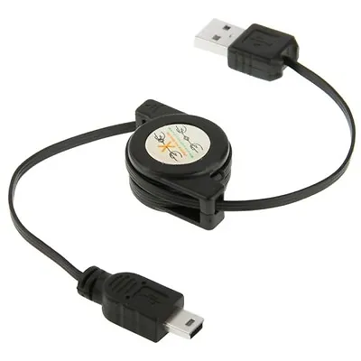 RETRACTABLE MINI USB CABLE DATA CORD CHARGER POWER WIRE For MOTOROLA CELL PHONES • $11.87