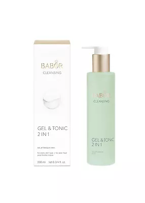 Babor Cleansing Gel + Tonic Oily Combination Skin 200ml / 6.8oz • $31.75