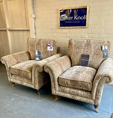 2x Parker Knoll Burghley Armchairs RRP £2995 • £1295