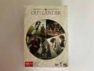 Outlander ~ Seasons 1-5 ~ Box Set Collection ~ Bonuses & Bloopers ~ VGC ~ R2&4 • $50