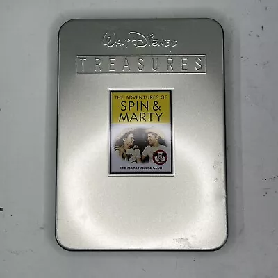 Walt Disney Treasures DVD Set & Tin - The Adventures Of Spin & Marty • $16