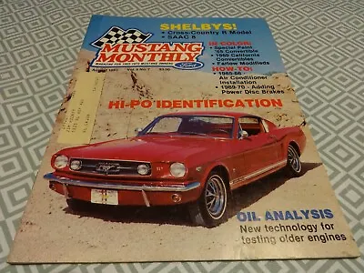 Mustang Monthly Magazine August 1983  • $5.81