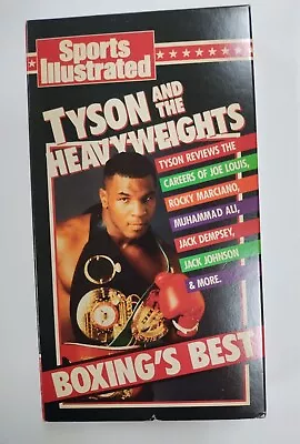 Mike Tyson And The Heavyweights Boxing's Best VHS Sports Illustrated HBO RARE 89 • $8.49