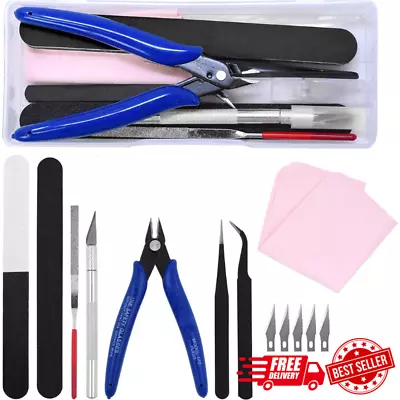 Model Tool Kit - Hobby Building Tool Hardware Basic Set With Hobby Clippers • $15.08