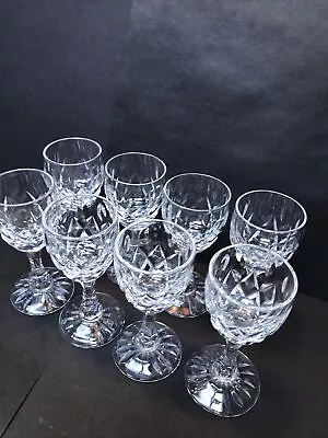 $35 • Buy (8) Waterford Sherri Glasses 3.75”