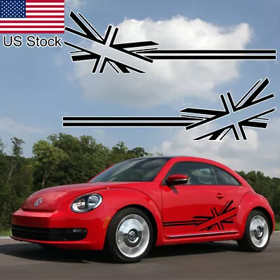 69 X19  Britain Element Car Side Decal Stickers For VW Beetle MINI Cooper Etc • $20.99