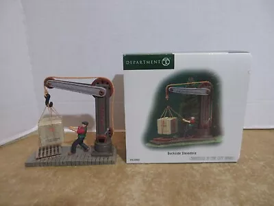 Dept. 56  Christmas In The City 2006 Dockside Stevedore #56.59462  Dock Worker • $29.99