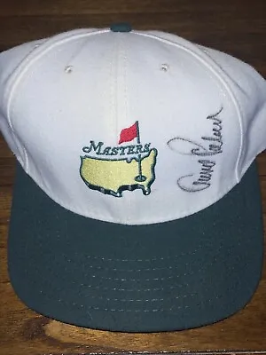 Arnold Palmer Signed Hat JSA COA Masters Logo Golf Legend • $249.99