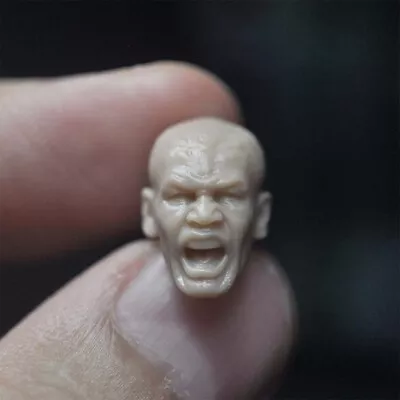 1/18 Boxer Mike Tyson Roaring Male Head Sculpt Carving Fit 4 PH TBL Figure Body • $16.64