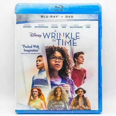 A Wrinkle In Time - Disney (Blu Ray + DVD) - Brand New & Sealed • $2.97