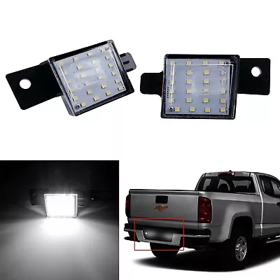 2x White 6000K LED License Plate Lights For 2015-2021 Chevy Colorado Silverado  • $17.99