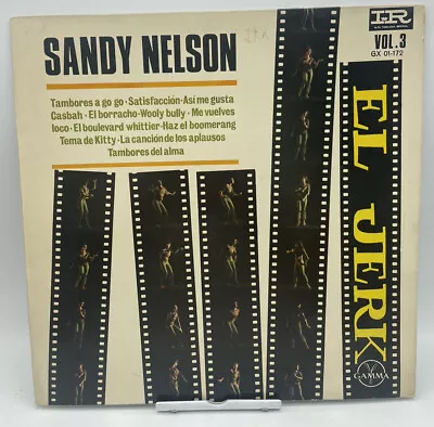 Sandy Nelson El Jerk Vol. III Mexican Lp Beat / Garage Rock Gamma Vg+ Record • $10