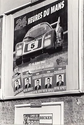 1981 Le Mans 24 Hours Poster Original Period Nigel Snowdon Photograph • £9.99