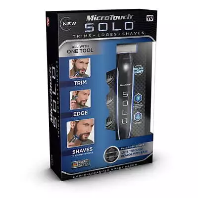 Microtouch Solo Beard Trimmer - Beard Trimmer Trims Edges And Shaves All In • $27.59