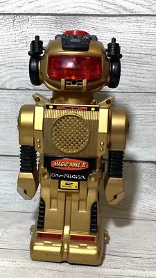 Vintage 11  New Bright Magic Mike Gold Robot 2 Model B Space Toy *Untested* • $20