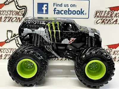 Monster TRUCK CUSTOM  MONSTER TRUCK Spin Master Monster Energy Hoonigan • $49.99