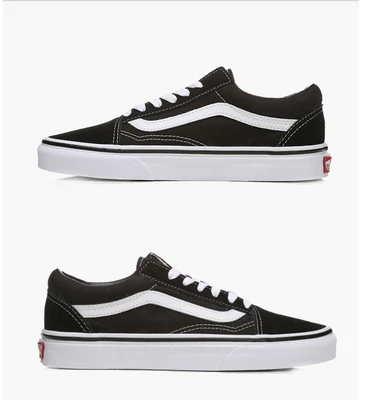 £25.99 • Buy NEW VAN Old Skool Skate Shoes Black All Size Classic Canvas Running Sneakers UK