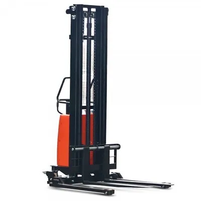 Semi- Electric Pallet Stacker Truck 1200kg 3.3m Lift Height • £3997