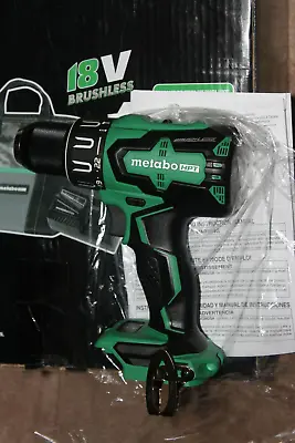 Metabo HPT DV18DBFL2 18V Li-Ion Cordless Brushless 1/2  Hammer Drill -Bare Tool  • $43