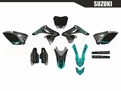 Suzuki RMZ 250 2010 2011 2012 2013 2014 2015 2016 2017 Graphics Kit Motocross MX • $276.40