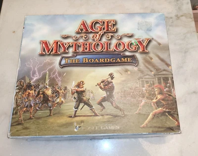 $48 • Buy AGE Of MYTHOLOGY The Board Game By Eagle Games - 2003 Edition, Pre-Owned, VG