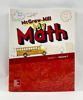 Mc Graw-Hill Grade 1 Volume 1 Student Edition My Math Book • $17.01