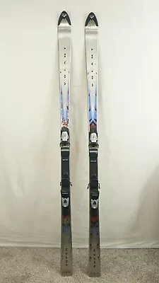 191cm Vtg USA VOLANT SUPER Carving All Mtn Steel Top Skis W Adjustable Bindings • $199