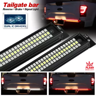 For Ford F-150/250/350 58  Tailgate Light Bar Red Signal & Strobe Brake Light • $70.69