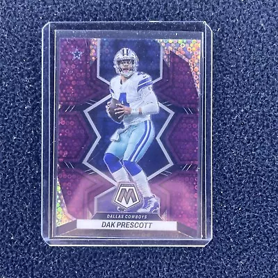 2022 Panini Mosaic Dak Prescott #52 - No Huddle Purple Bubble #41/50 • $50