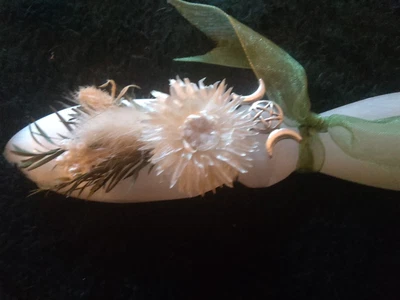 £34.99 • Buy Selenite Wiccan Crystal Dagger, Hand Fasting Ceremony Cutting Cords Wedding Gift