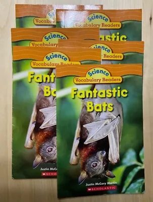 Lot Of 6 Science Vocabulary Readers Fantastic Bats Preowned Paperbacks • $29.99