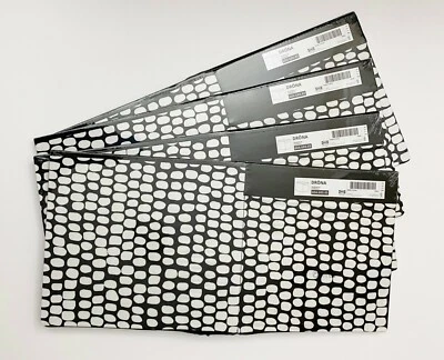$67.99 • Buy SET Of 4 - Ikea DRONA Storage Box Fits Kallax Expedit 13x15x13  Black/White Dots