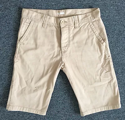 £7 • Buy Bellfield Men's Chino Shorts Size W32 Button Fly  100% Cotton