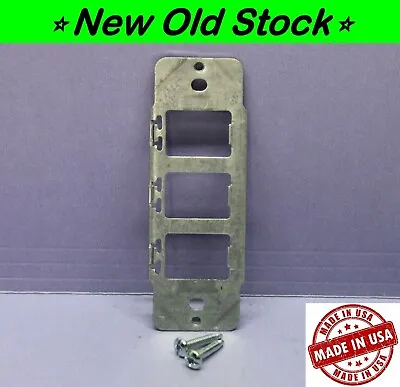 Interchangeable Despard 3-Hole Horizontal Plate/Cover Mounting Strap Bracket • $11.95