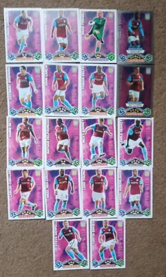 18 X 2009/2010 Topps Match Attax Football Trading Cards ASTON VILLA • £9.99