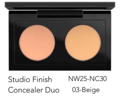 £29.99 • Buy MAC Studio Finish Concealer Duo NW20 / NC30 Discontinued Brand New In Box