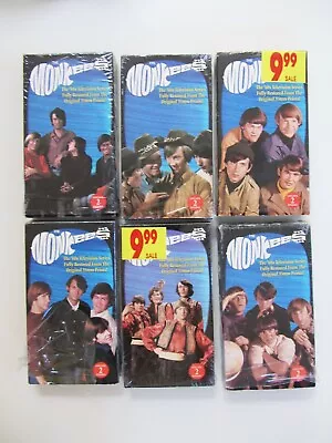 The Monkees TV Series VHS 1996 Rhino Home Video Lot Of 6 VHS Tapes • $12.50