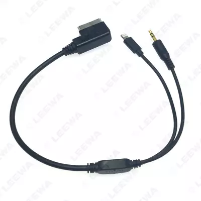 1x Black 8pin MMI Music Interface AUX Cable Cord Charging For IPOD Mercedes-Benz • $9.15