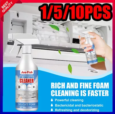 Air Conditioner Foaming Cleaner Household Use Air Con Coil Foam Cleaning Sprays • $11.63