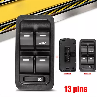 Master Window Switch For Ford Territory SX SY SZ 04-14 White Illumination 13Pins • $36.65