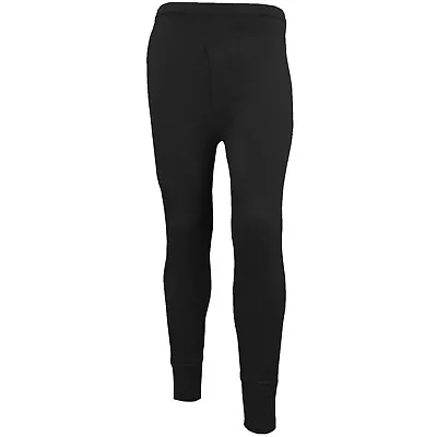 2 Pack Men Thermal Long John Underwear Bottom Trouser Brushed Black Size 2XLarge • $6.06