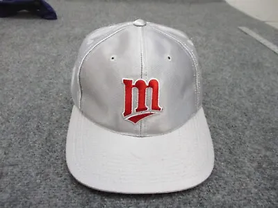 Vintage Minnesota Twins Snapback Hat Adult Mens Silver Adjustable Logo MLB * • $3