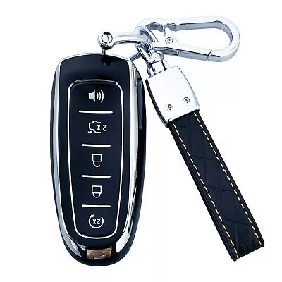 Yuebutor Key Fob Cover Case Fit For Ford Edge Focus Escape Expedition Explorer • $15.96