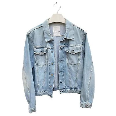 Helmut Lang Vintage American Denim Lightwash Blue Denim Jacket  Size 50 / L • $200