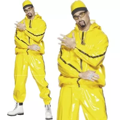 Mens Rapper Fancy Dress Costume Ali G Outfit New By Smiffys • £46.99