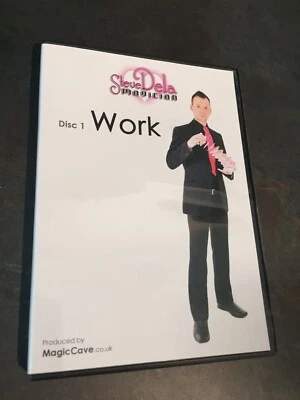 £2.99 • Buy (V)Magic Trick DVD Work Vol 1 By Steve Dela Top Award Winning Magician