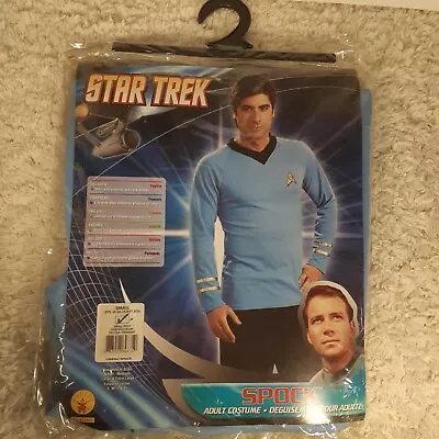 Star Trek Classic Deluxe Spock Shirt Rubie's Adult Halloween Costume Size Small • $29.99