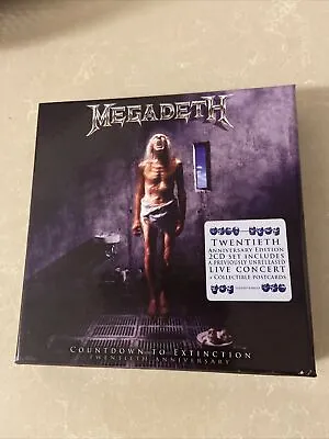 Megadeth - Countdown To Extinction [20th Anniversary Edition] 2CD Deluxe Set • £89.88