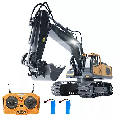 1/20 2.4GHz 11CH RC Excavator Car Construction Trucks Engineering Digger Vehicle • $62.37