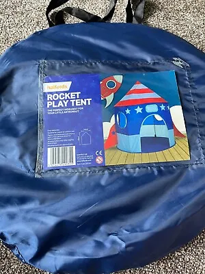 Halfords Rocket Play Tent 130cm X 104cm Easy Assembly Brand New • £24.99